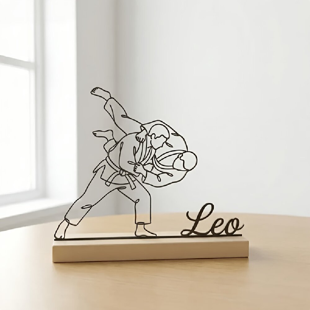 Custom Engraved Judo Martial A - Eve Party ulasan dan harga