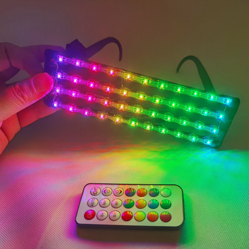 Fashion Glow Party Glasses Lig - Event Party Dj ulasan dan harga