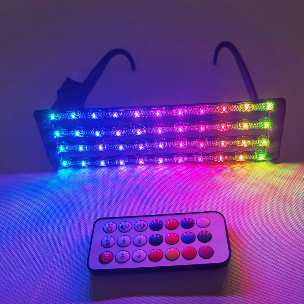 Fashion Glow Party Glasses Lig - Event Party Dj ulasan dan harga