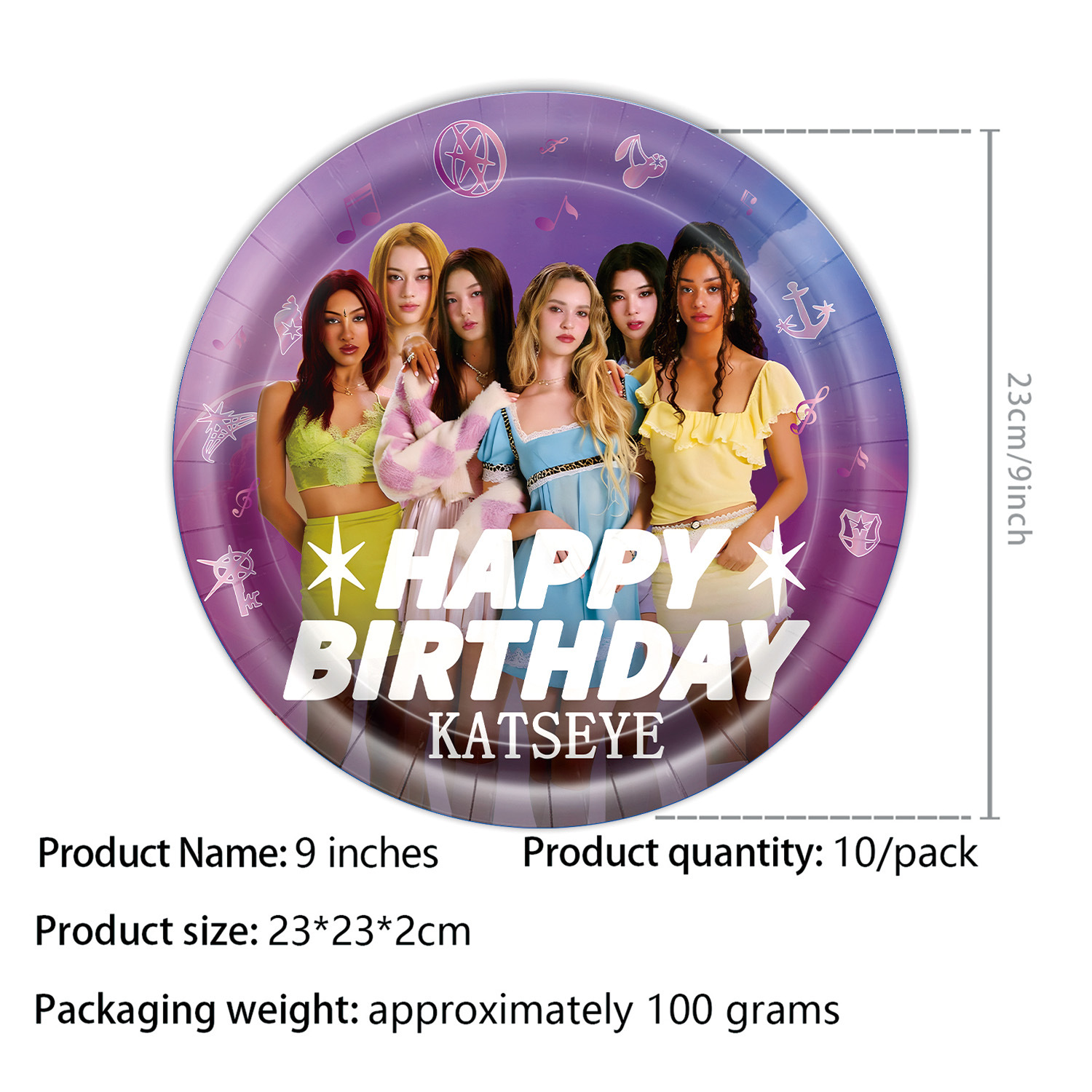 K&Katseye Idol Birthday Party  - Led Balloon Light ulasan dan harga
