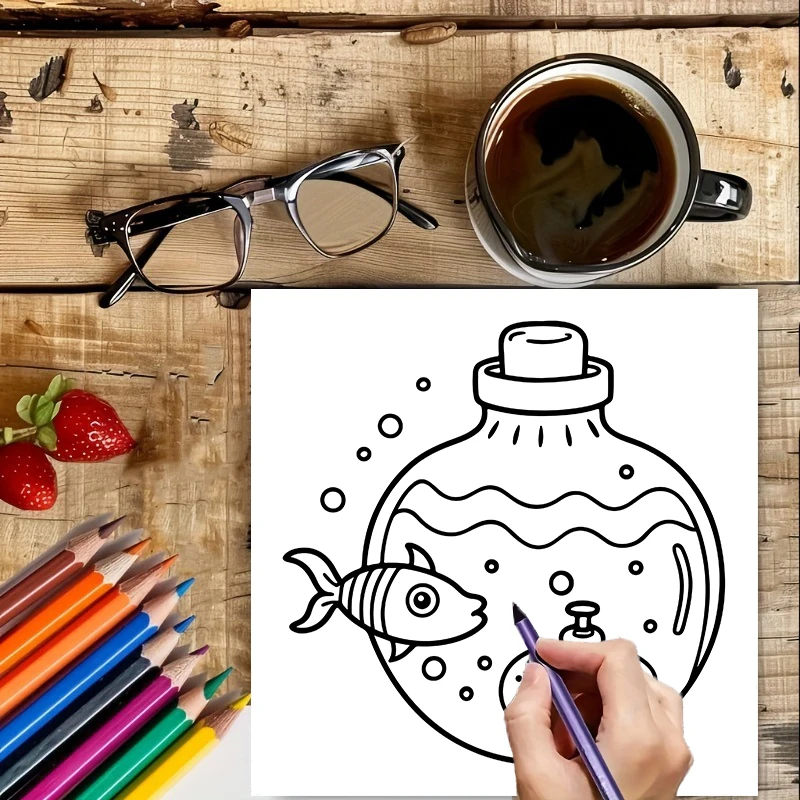 Coloring Book Magic Jar for Ad - Supply Event ulasan dan harga