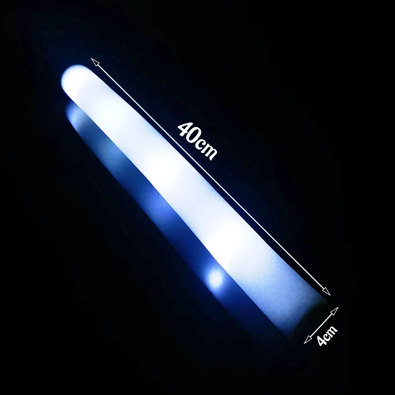 30Pcs LED Foam Sticks White Li - Centerpiece Stick ulasan dan harga