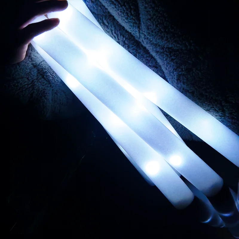 30Pcs LED Foam Sticks White Li - Centerpiece Stick ulasan dan harga