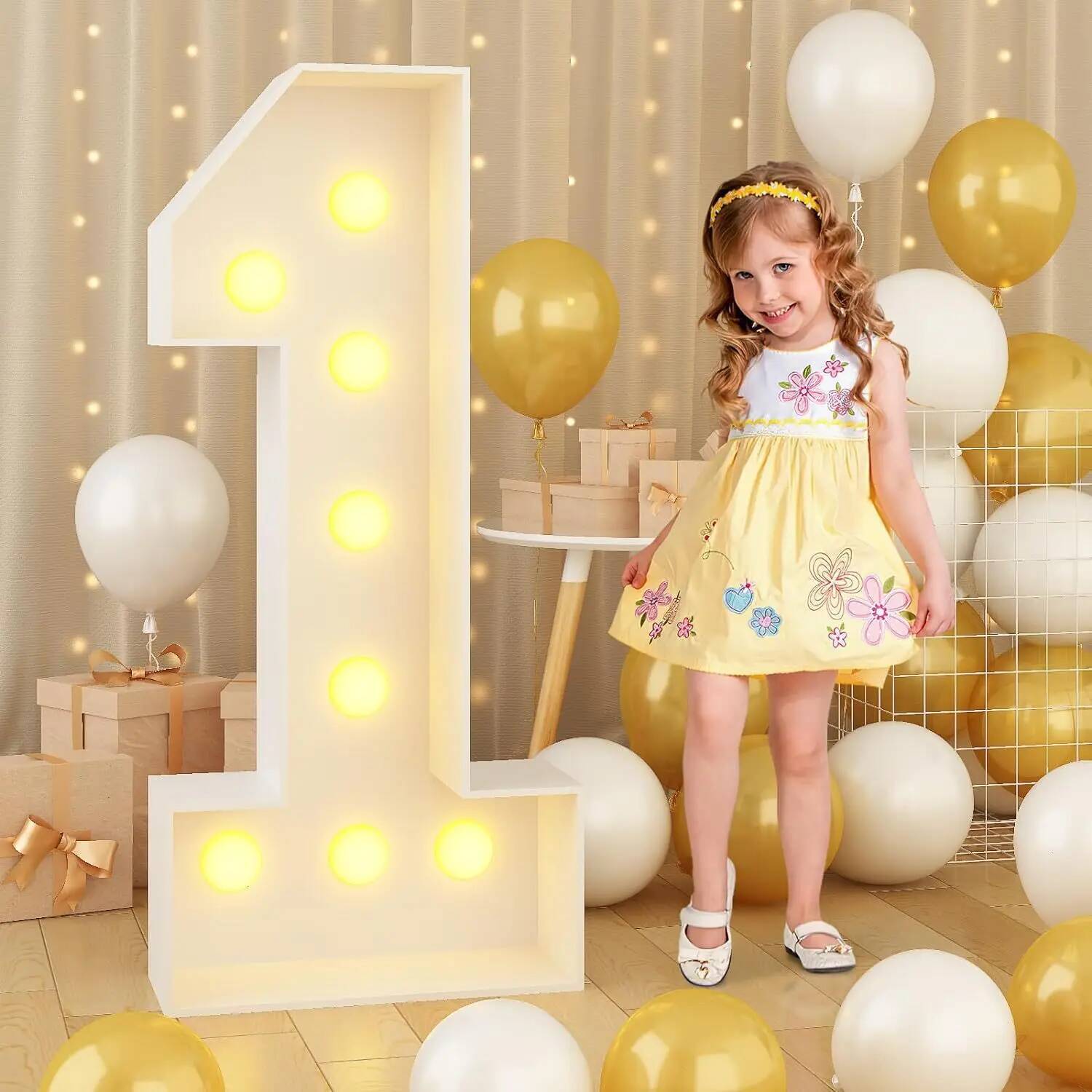 Giant Number Led Light for Kid - Led Balloon Light ulasan dan harga