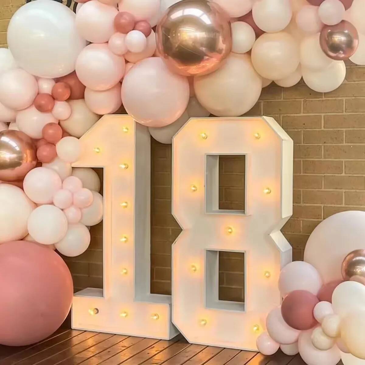Giant Number Led Light for Kid - Led Balloon Light ulasan dan harga