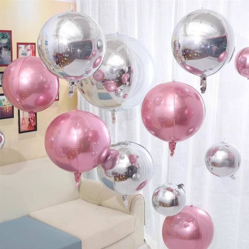 5pcs 10 18 22 Inch 4D Round Me - Party Event Supply Store ulasan dan harga