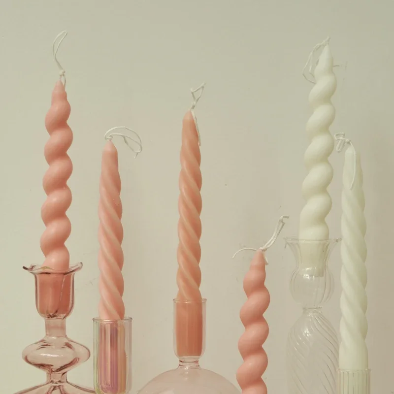 2pc Spiral Candles Scented Can - Centerpiece Stick ulasan dan harga