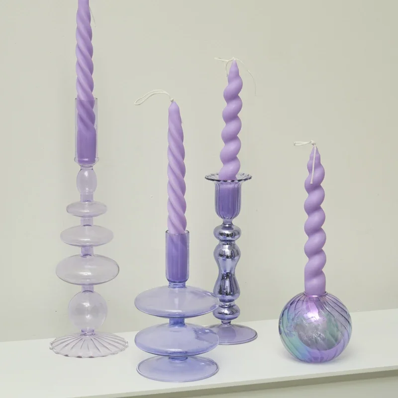 2pc Spiral Candles Scented Can - Centerpiece Stick ulasan dan harga