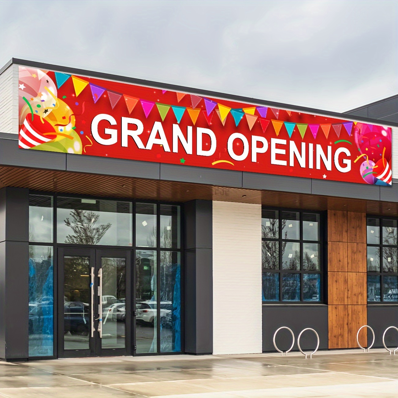 Grand Opening Banner New Store - Party Event Supply Store ulasan dan harga
