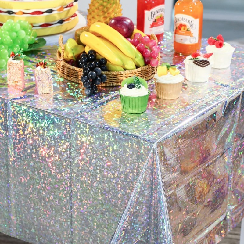 1PC Disposable Tablecloth PE W - Table Cloth Disposable ulasan dan harga