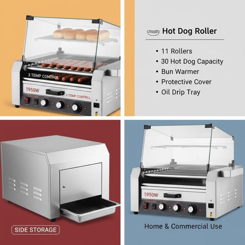 Sausage Grilling Machine 23x19 - Event Party Box ulasan dan harga