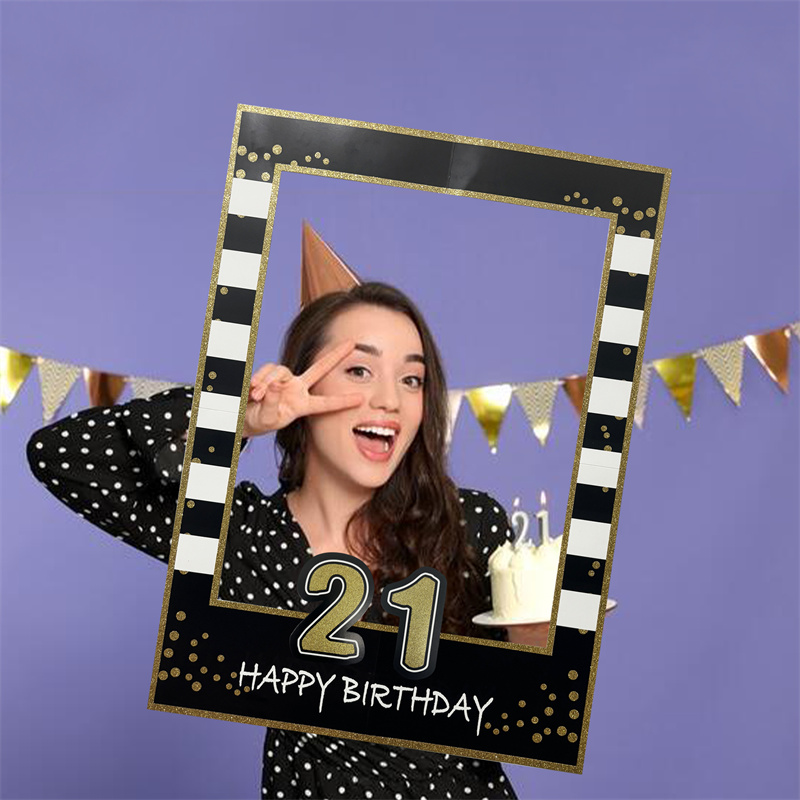 1Pcs 1-30 Year Old Photo Booth - Photo Booth Frame ulasan dan harga