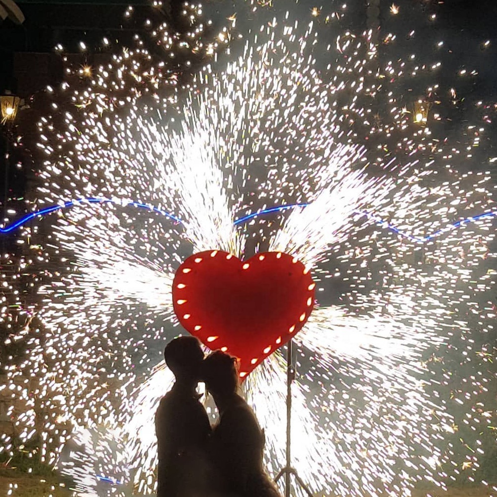 Indoor Fire Works Cold Spark F - Event Launch Party ulasan dan harga