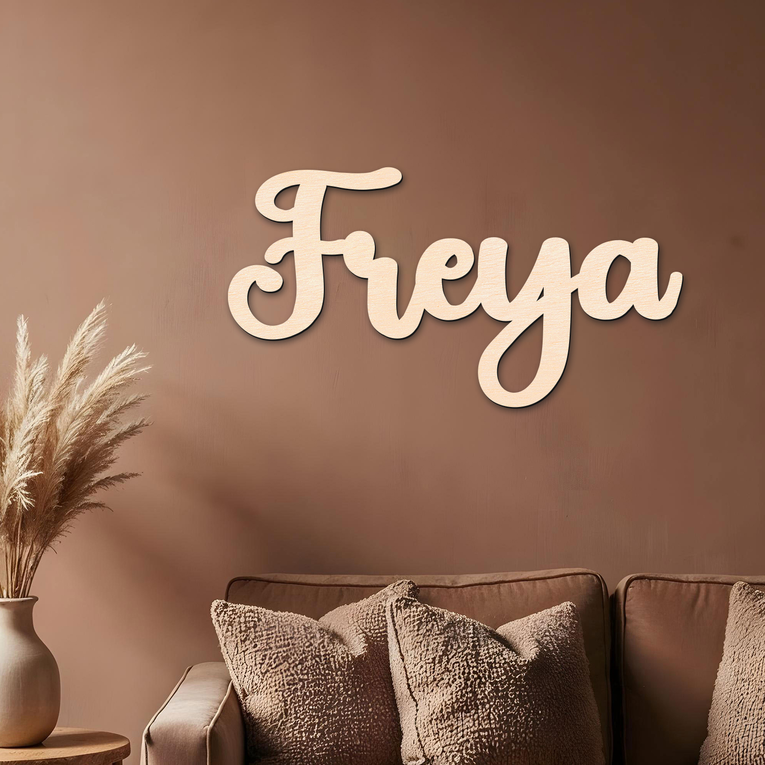 1pc Custom Wooden Name Sign,Cu - Eve Party ulasan dan harga