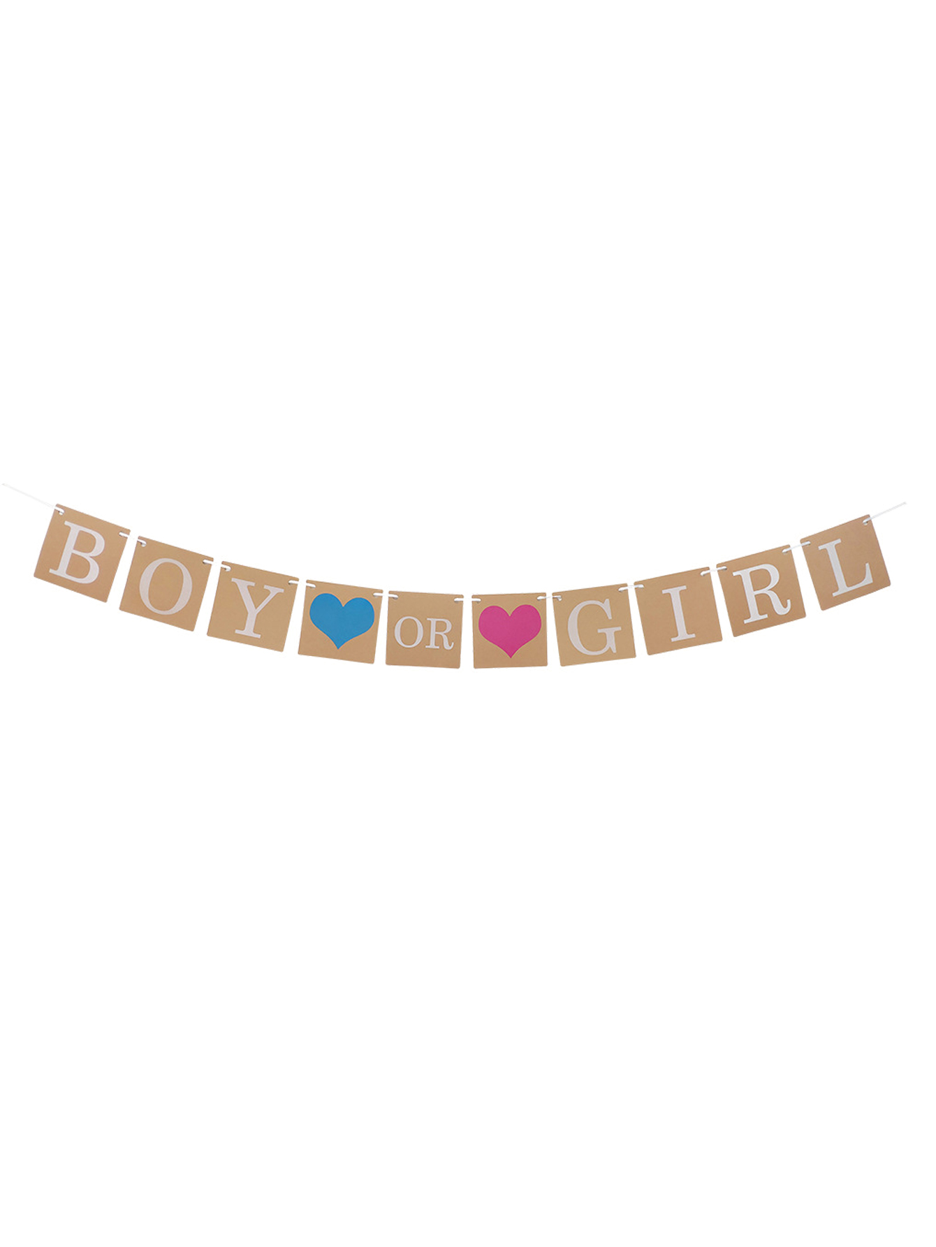 Paper Boy or Girl Banners Gend - Confetti Cannon Tube ulasan dan harga