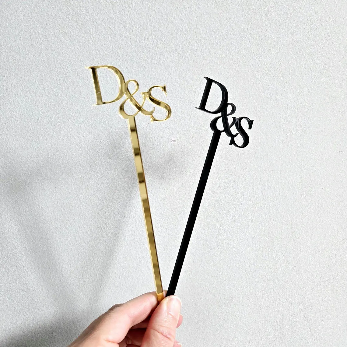 Laser Cut Personalized Wedding - Centerpiece Stick ulasan dan harga