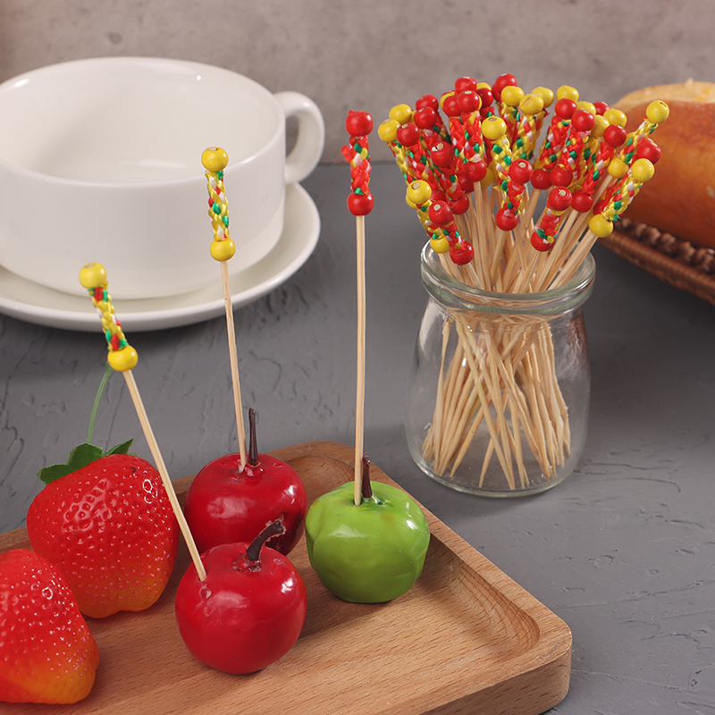 100Pcs/Pack Creative Fruit For - Centerpiece Stick ulasan dan harga