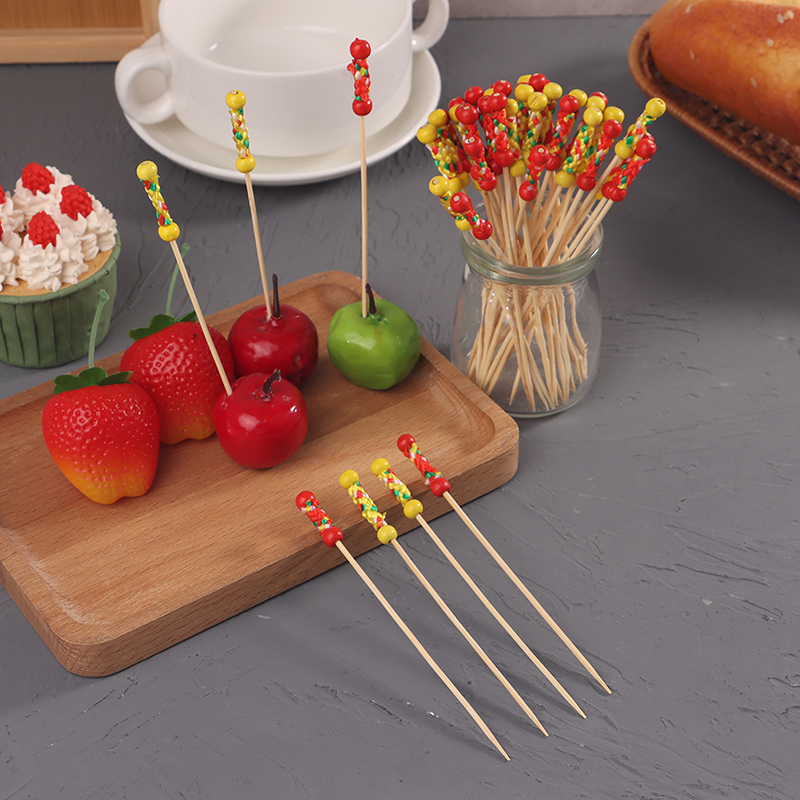 100Pcs/Pack Creative Fruit For - Centerpiece Stick ulasan dan harga