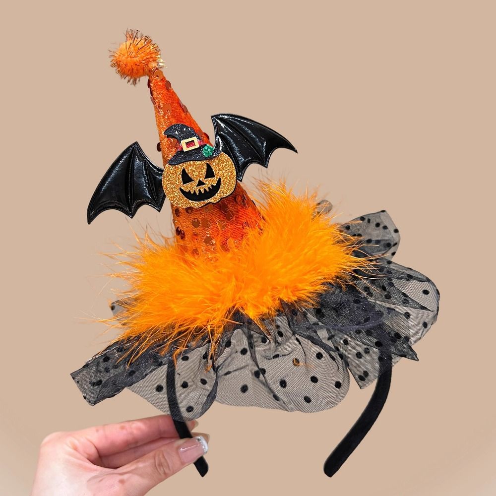 Spider Halloween Witch Hat Hea - Party Hat Cone ulasan dan harga