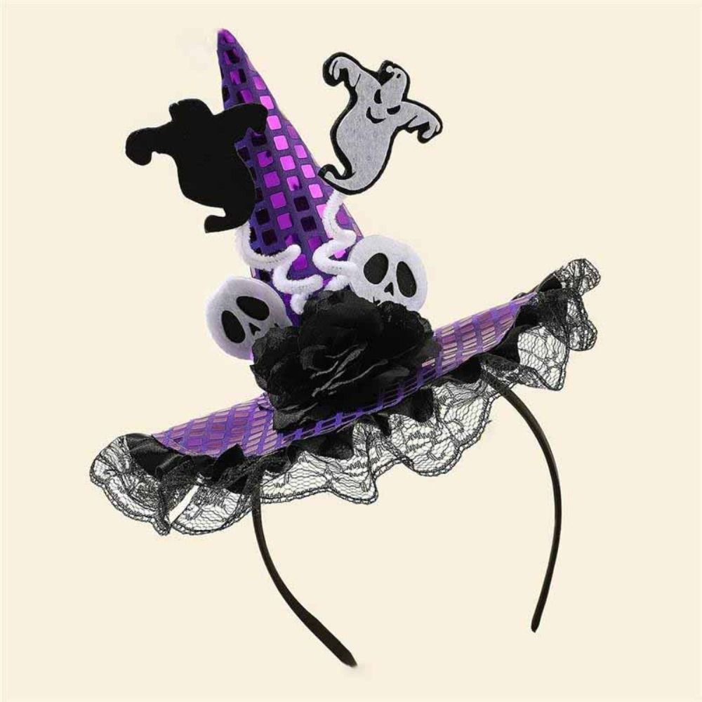 Spider Halloween Witch Hat Hea - Party Hat Cone ulasan dan harga