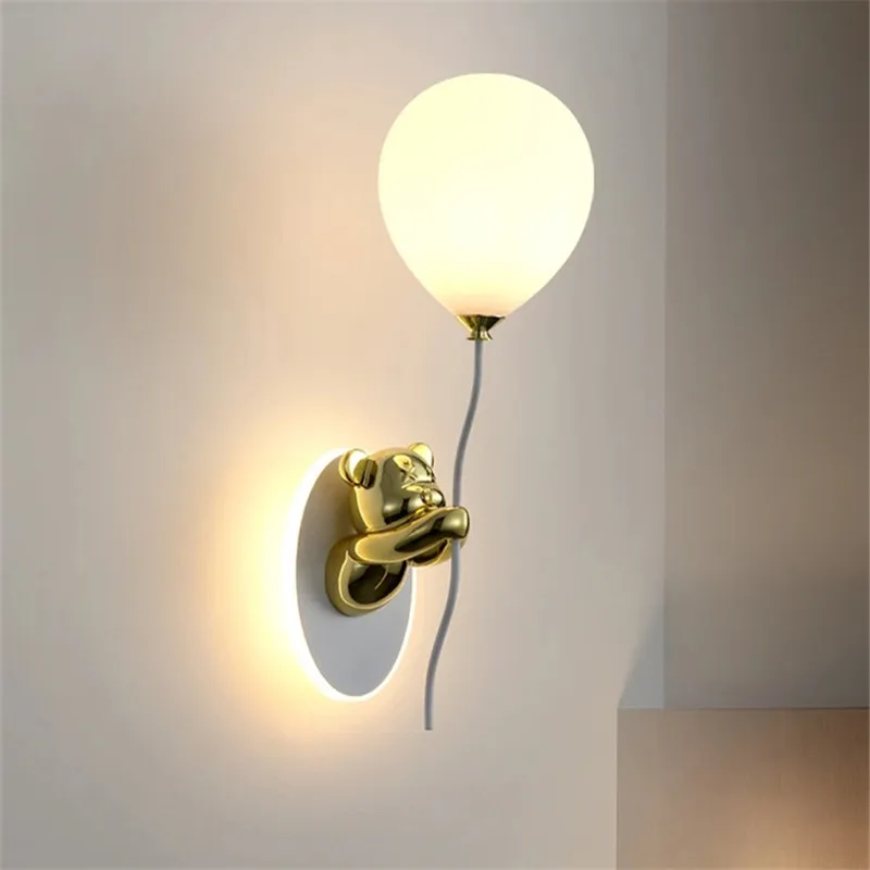 Creative Bear Wall Light Carto - Led Balloon Light ulasan dan harga