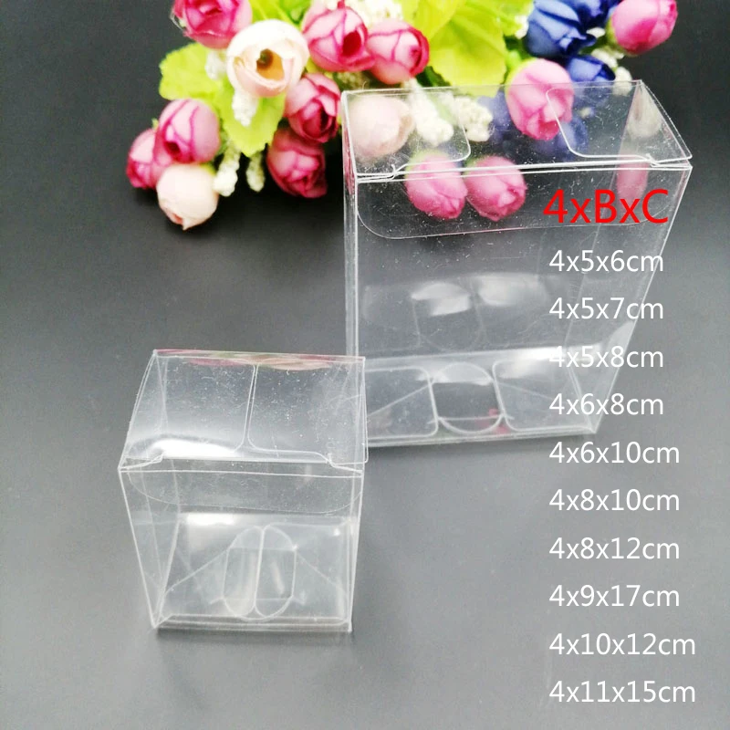 50pcs 4xBxC Rectangle Transpar - Event Party Box ulasan dan harga