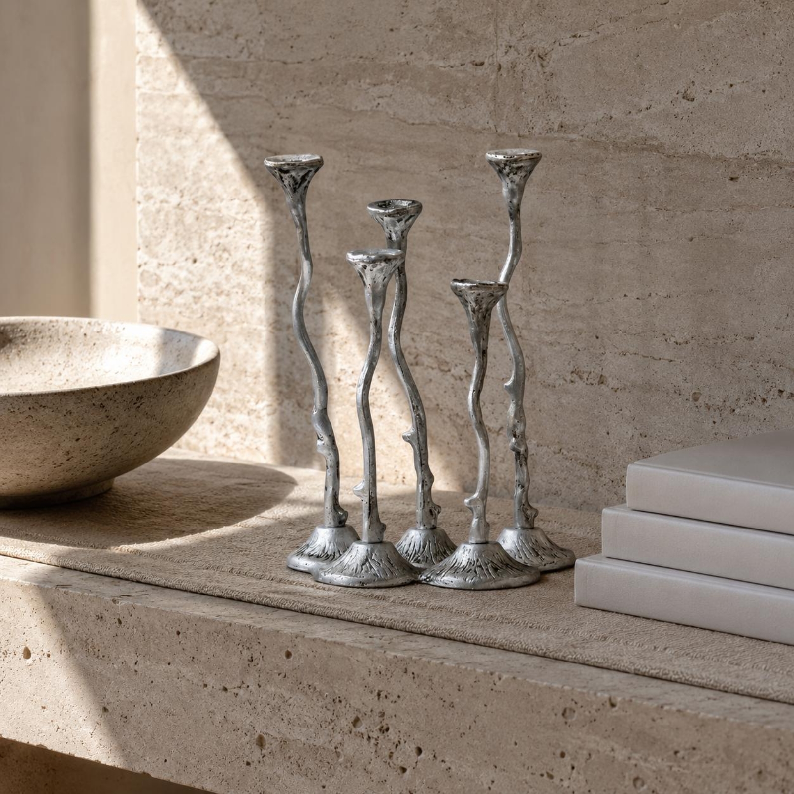 Cast Aluminum Candle Holder De - Centerpiece Stick ulasan dan harga