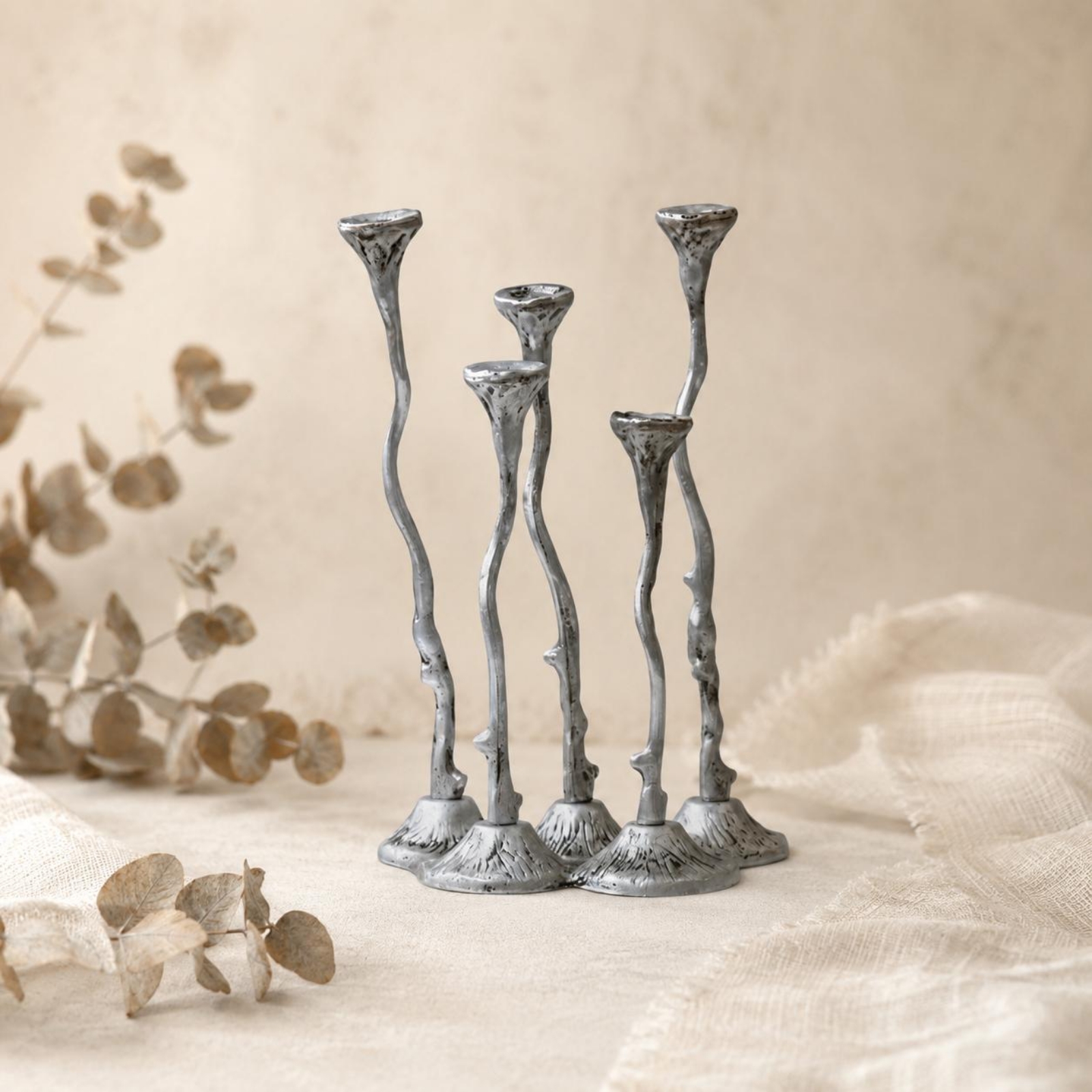 Cast Aluminum Candle Holder De - Centerpiece Stick ulasan dan harga