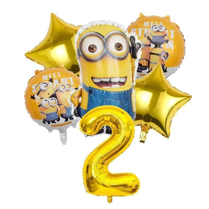 Cartoon Cute New Minions Theme - Supply Event ulasan dan harga