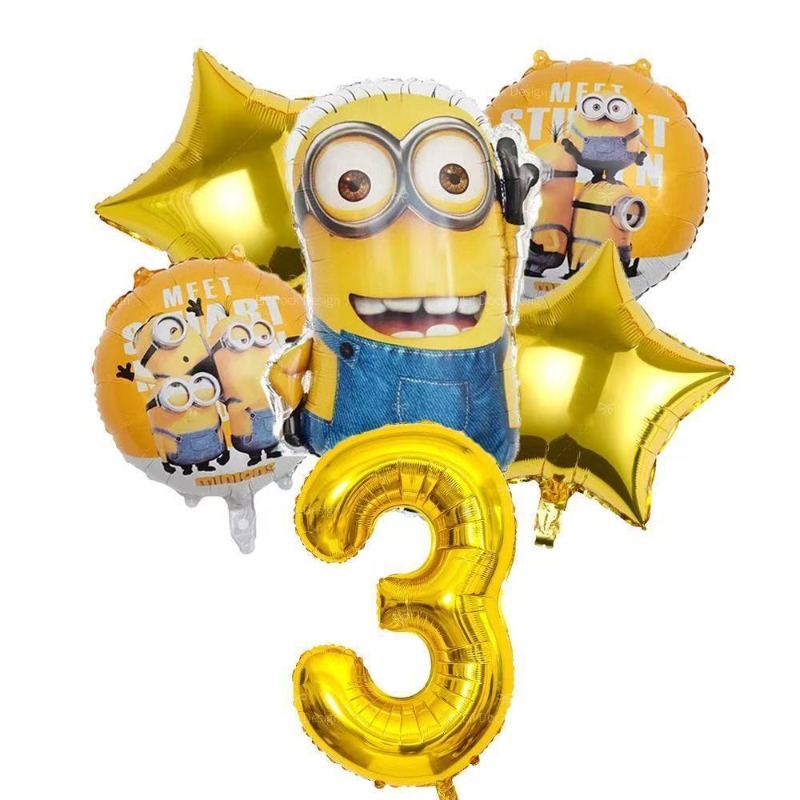 Cartoon Cute New Minions Theme - Supply Event ulasan dan harga