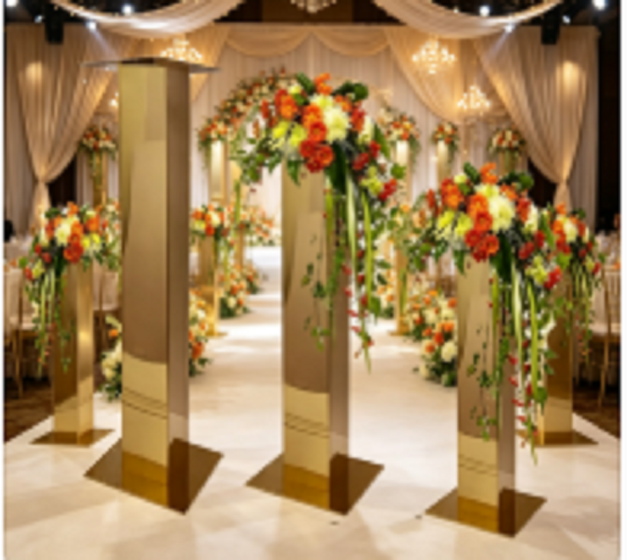 Metal Vase And Stainless Steel - Party Event Supply Store ulasan dan harga
