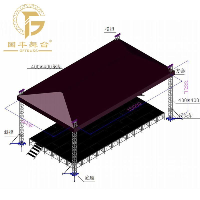 Portable Aluminum Alloy Lightw - Event Party Dj ulasan dan harga