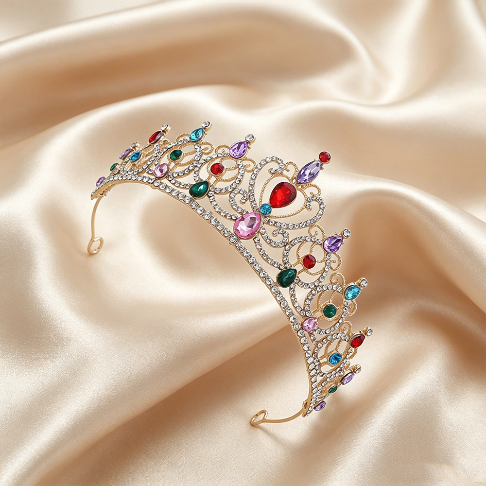 Luxury Vintage Gold Tiara Crow - Supply Event ulasan dan harga