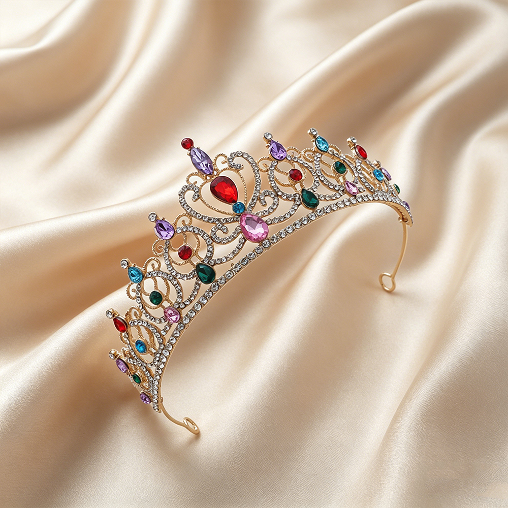 Luxury Vintage Gold Tiara Crow - Supply Event ulasan dan harga