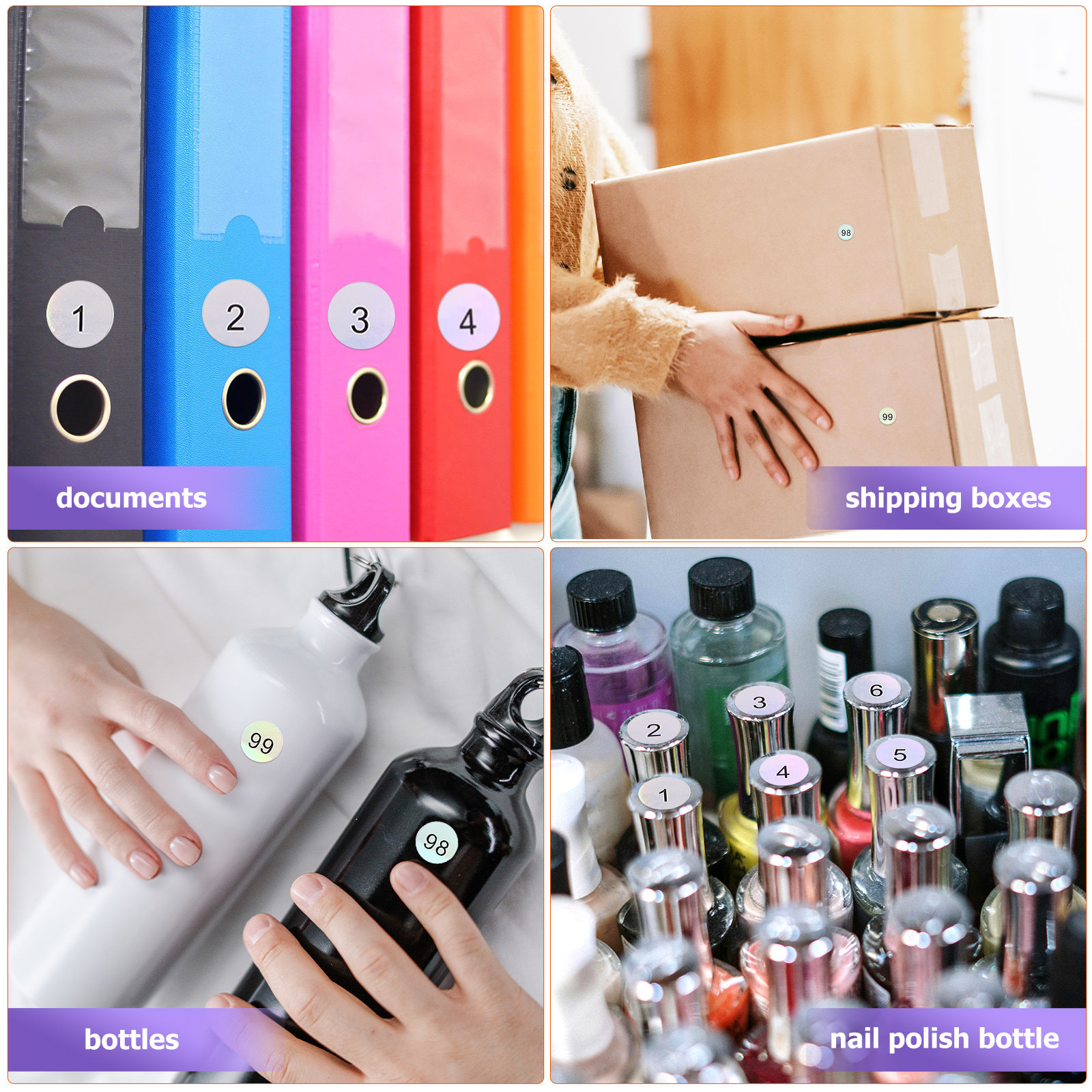 20 Sheets Clear Round Digital  - Event Party Box ulasan dan harga