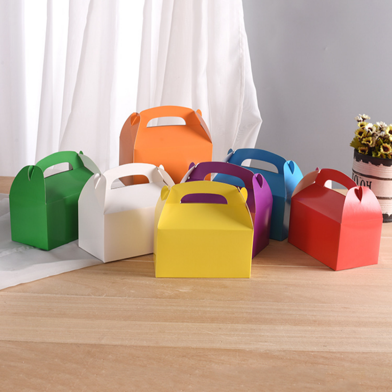 10-30pcs Gift Boxes with Handl - Event Party Box ulasan dan harga
