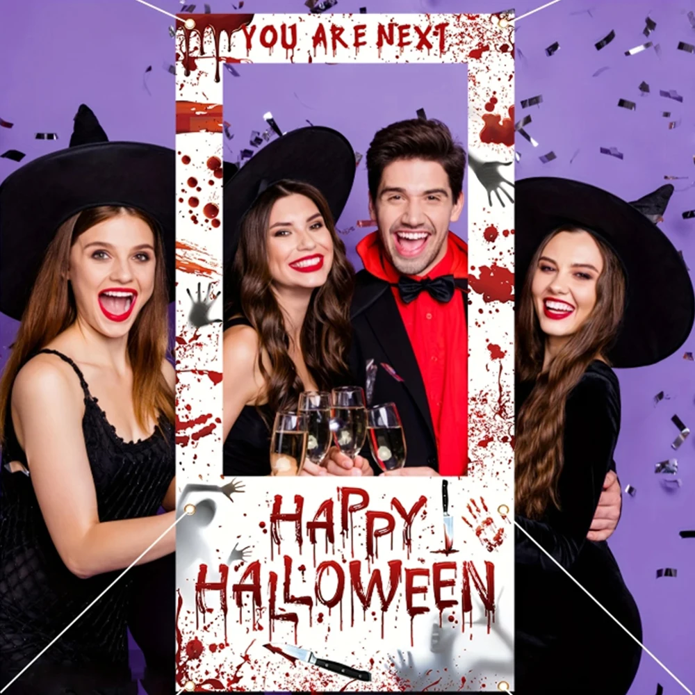 Runto Happy Halloween Photo Ba - Photo Booth Frame ulasan dan harga