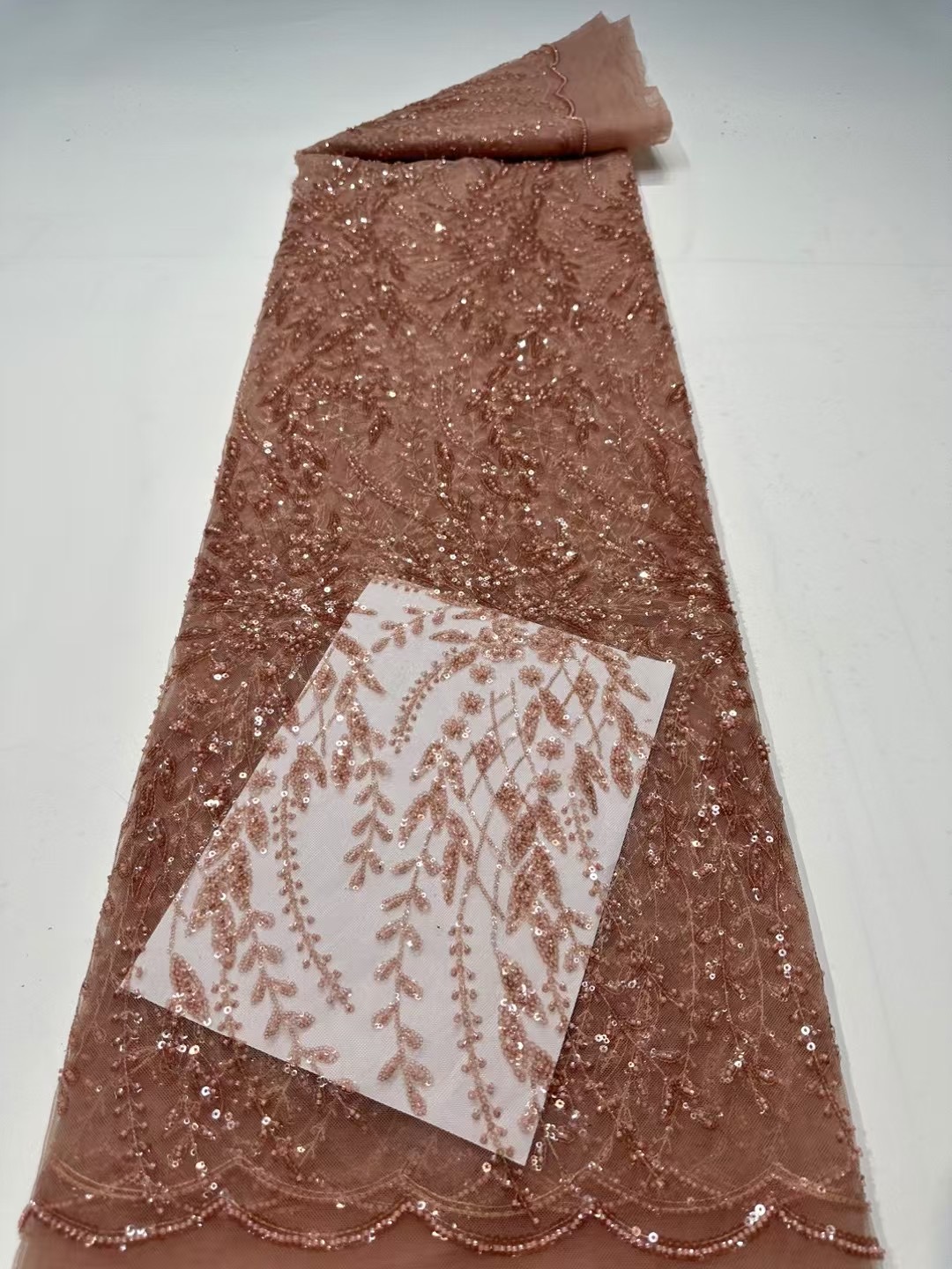 French Lace Fabrics 2026 High  - Glitter Tablecloth ulasan dan harga