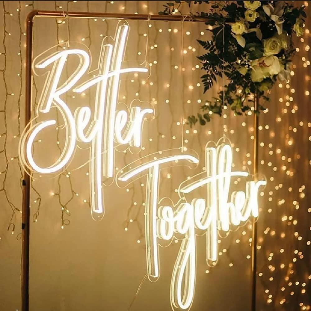 Better Together Neon Sign USB  - Neon Sign Party ulasan dan harga
