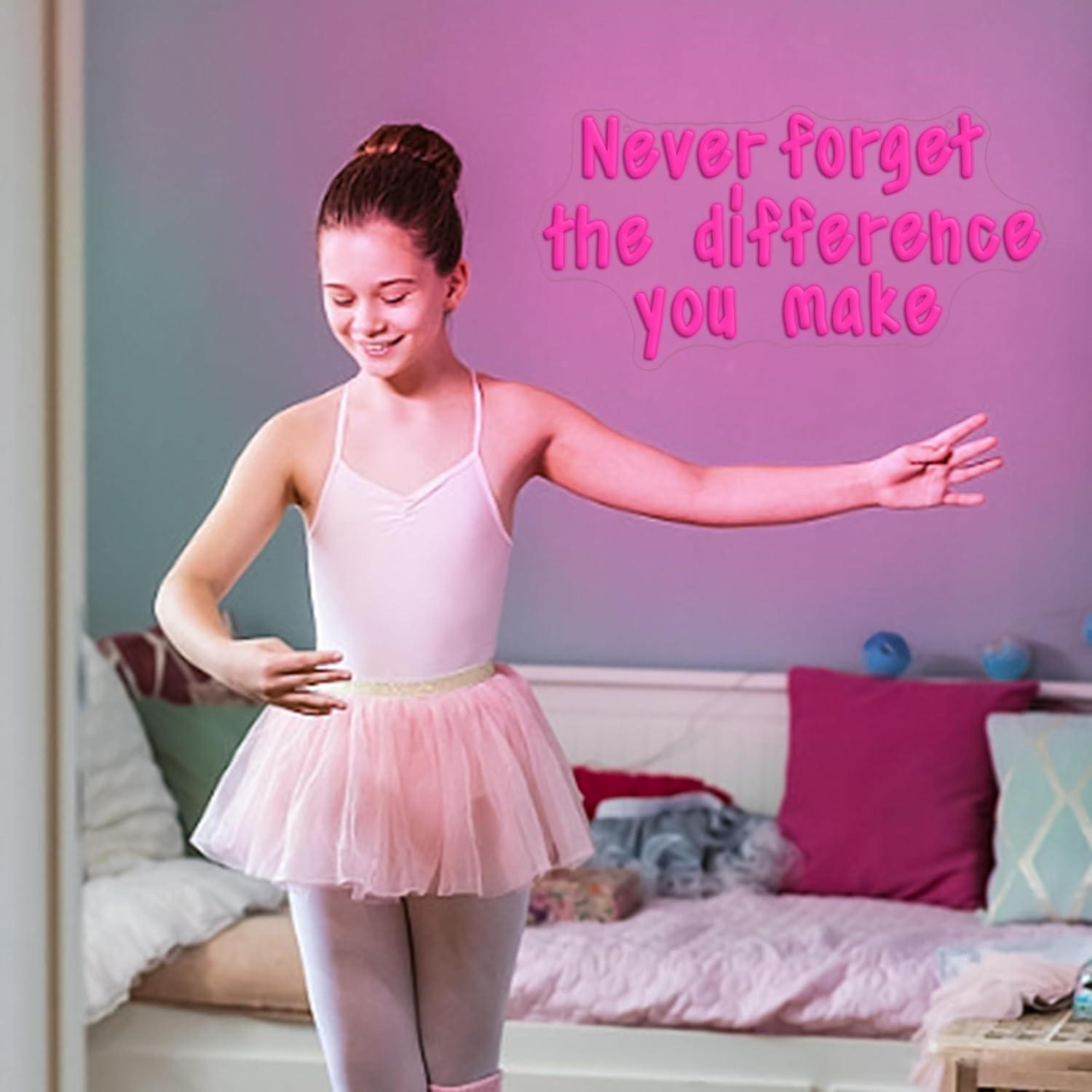 Never Forget The Difference Yo - Neon Sign Party ulasan dan harga