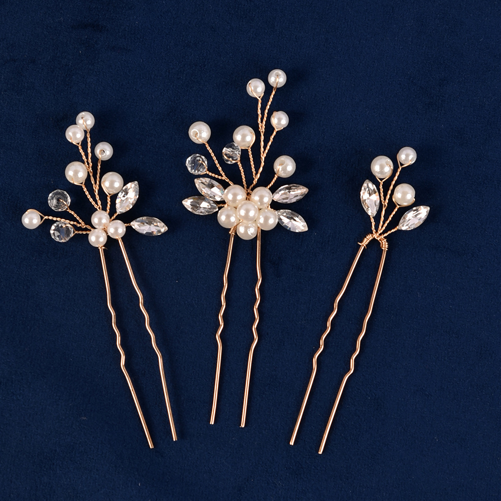 3pcs Bride Hairpin Trendy Hair - Event Suppliers ulasan dan harga