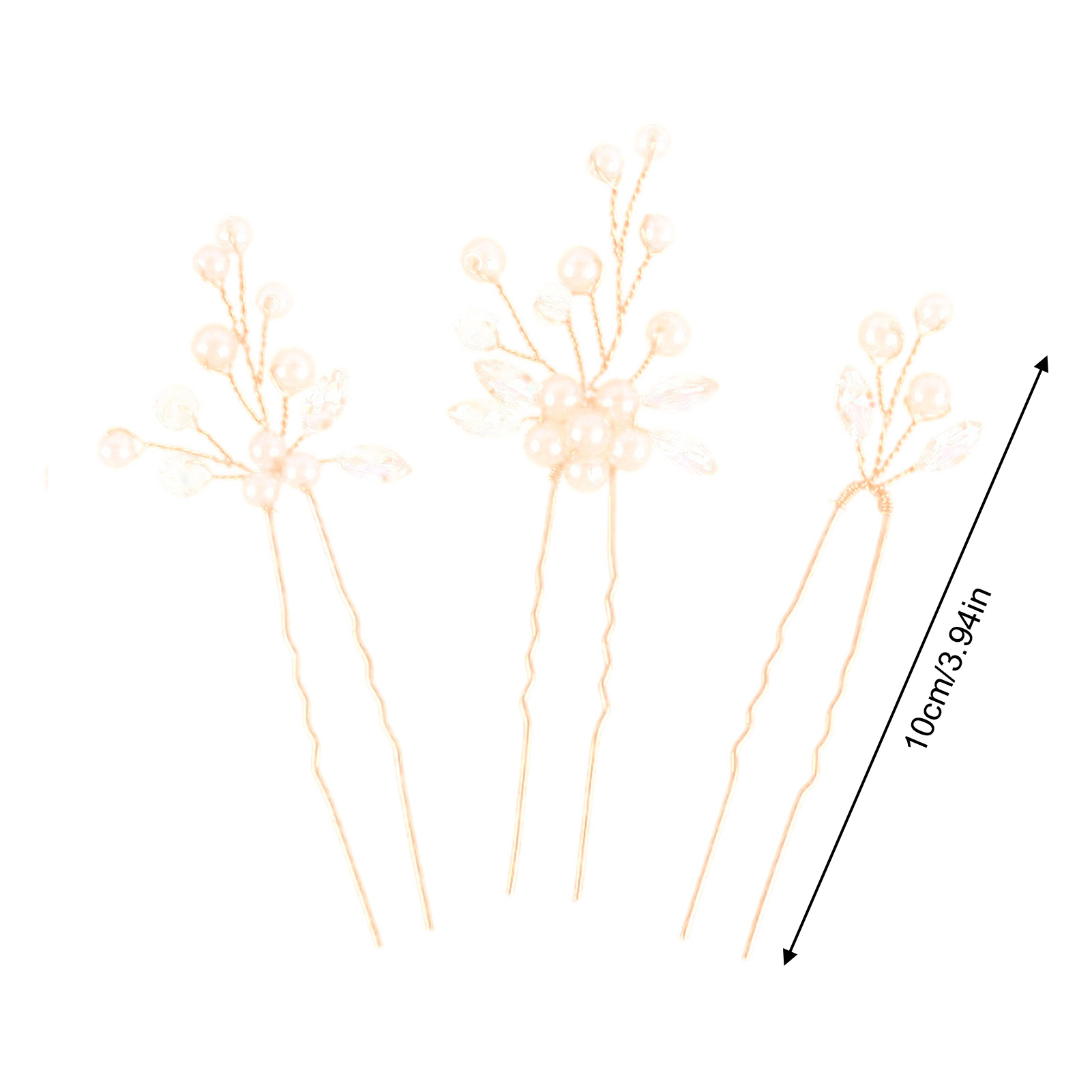 3pcs Bride Hairpin Trendy Hair - Event Suppliers ulasan dan harga