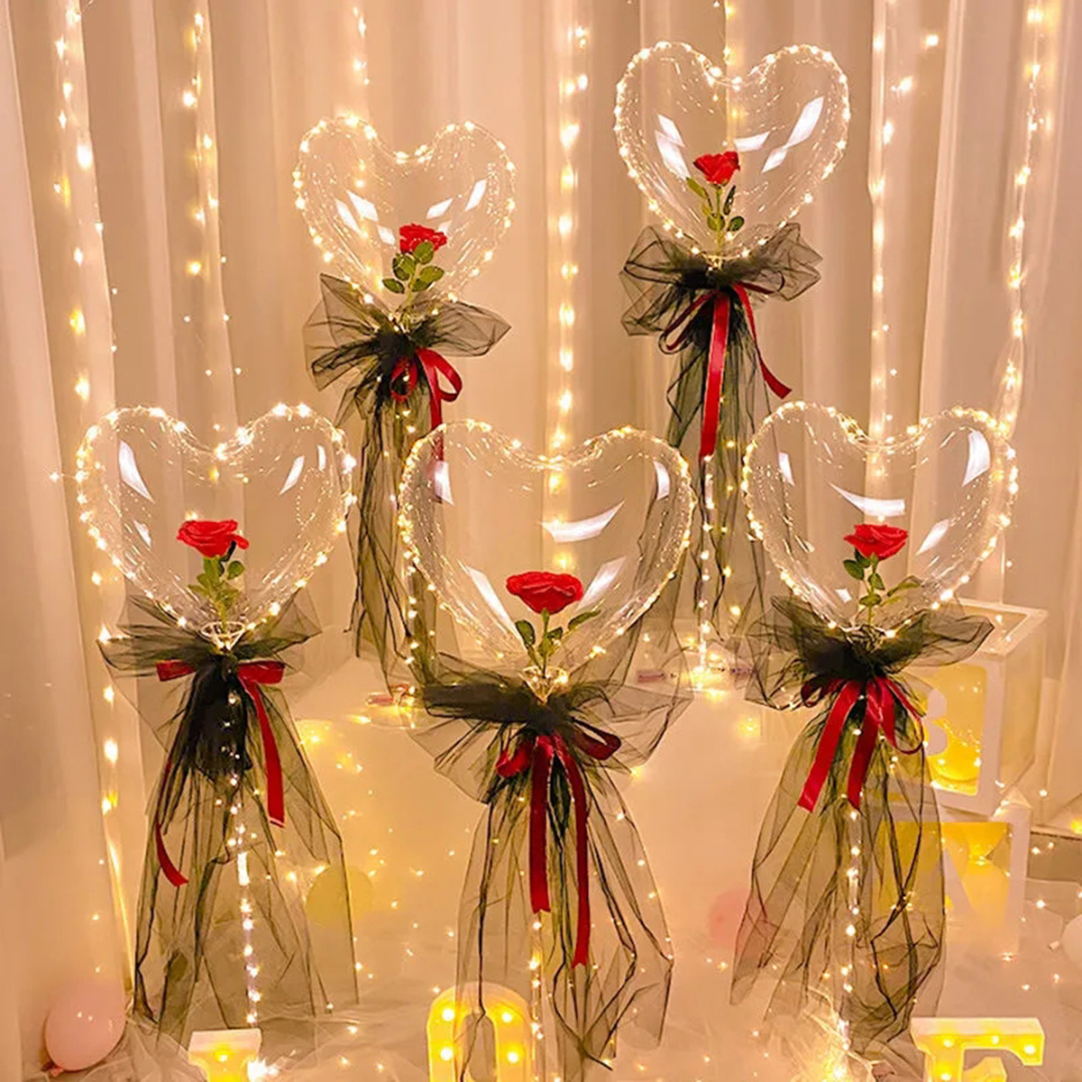 1 Set LED Clear Balloon Transp - Led Balloon Light ulasan dan harga