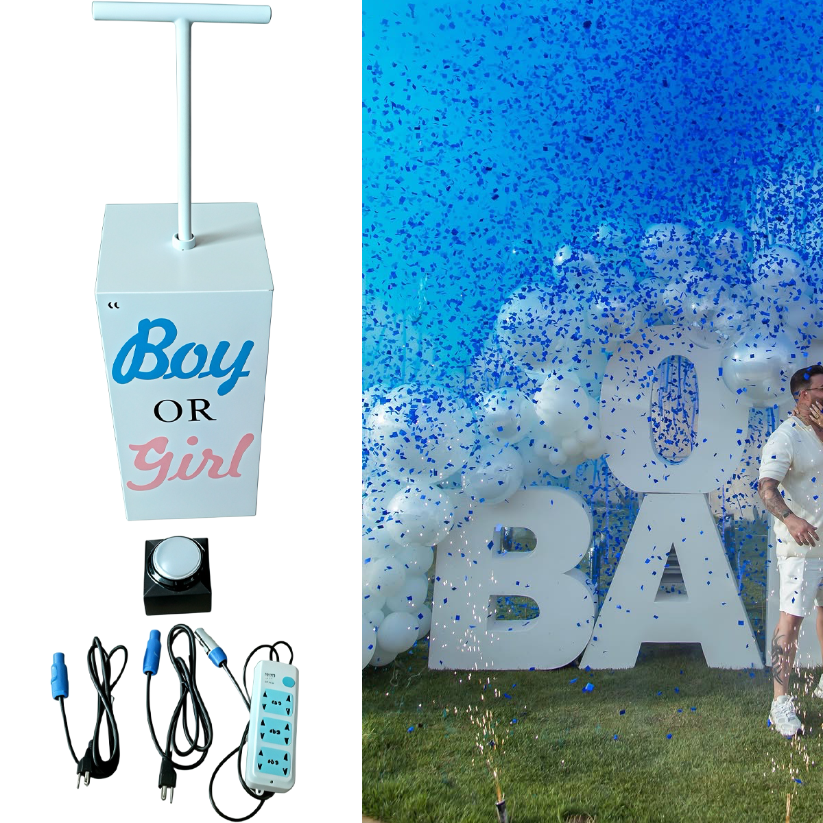 Wholesale Stock One-click Star - Confetti Cannon Tube ulasan dan harga