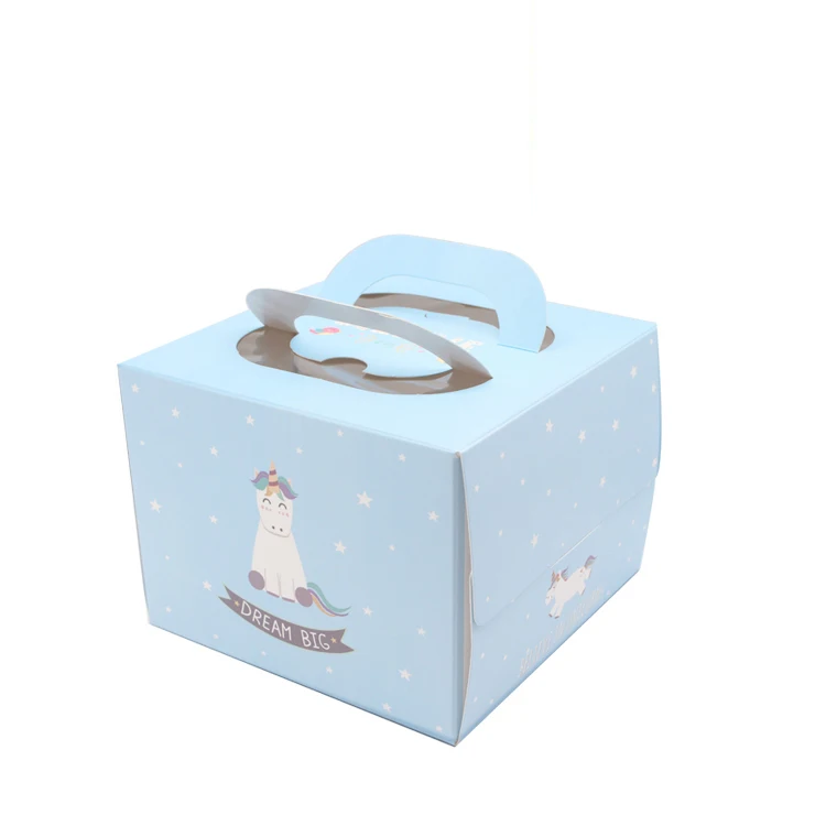 5pcs 8inch cake box with windo - Party Event Supplier ulasan dan harga