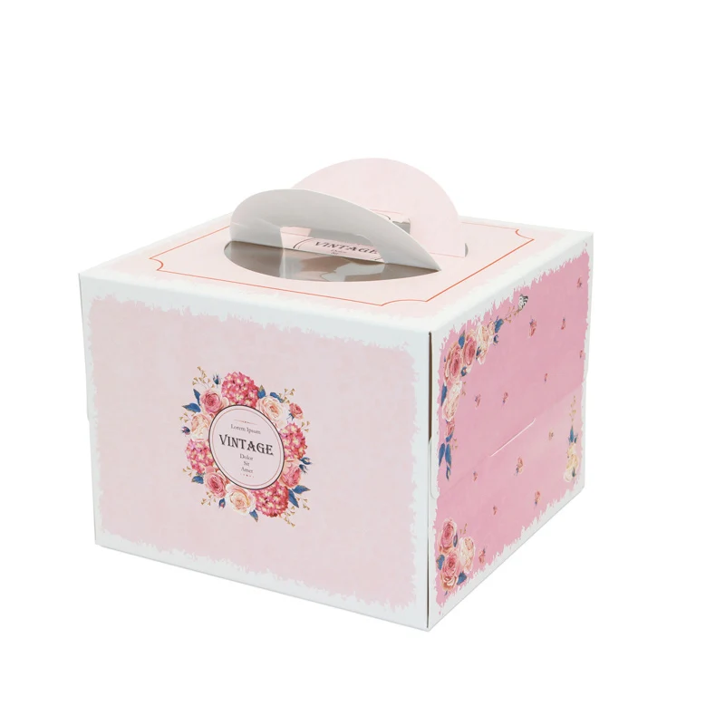 5pcs 8inch cake box with windo - Party Event Supplier ulasan dan harga