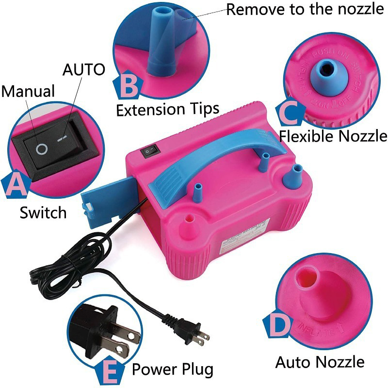 1pc, Balloon Inflatable Electr - Balloon Pump Hand ulasan dan harga