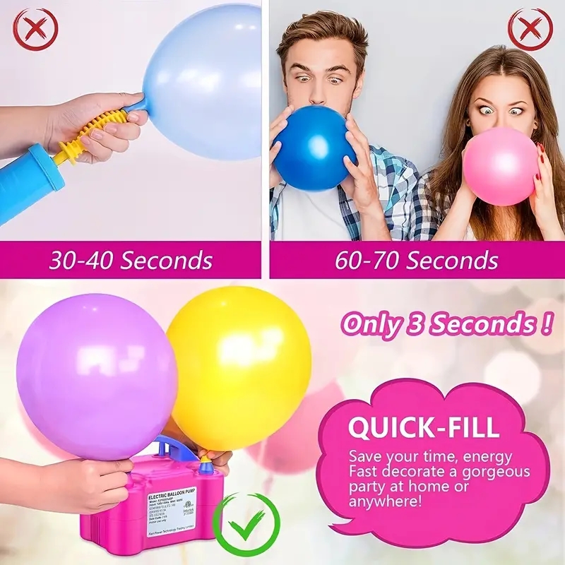 1pc, Balloon Inflatable Electr - Balloon Pump Hand ulasan dan harga