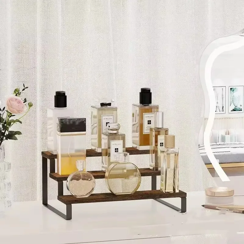 3 Tier Wooden Display Riser Cu - Cupcake Stand Tier ulasan dan harga