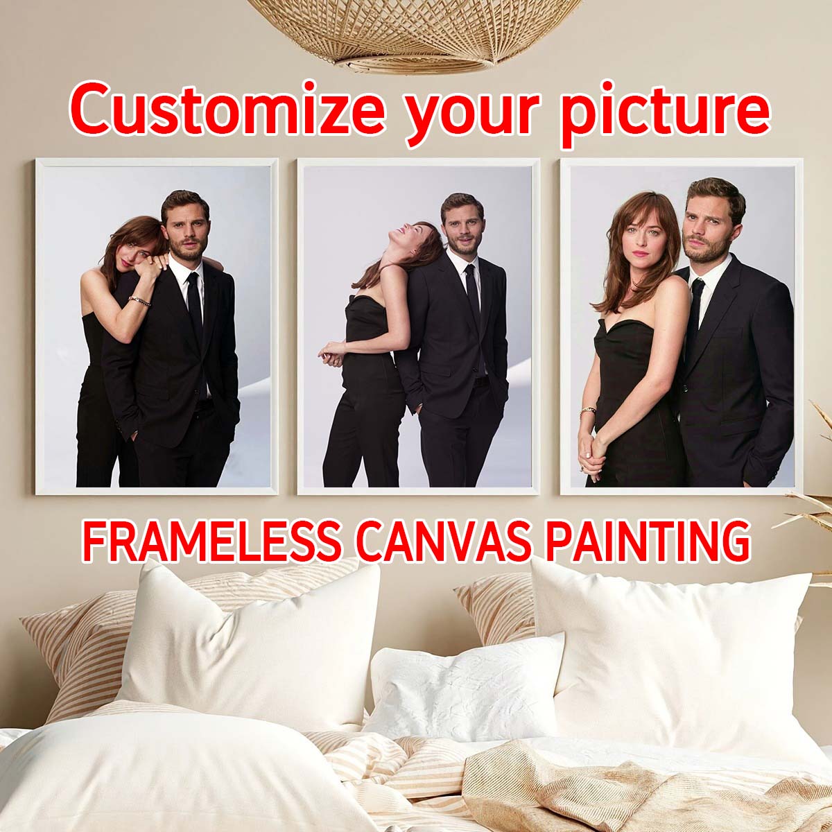 Custom Print Canvas Painting F - Eve Party ulasan dan harga